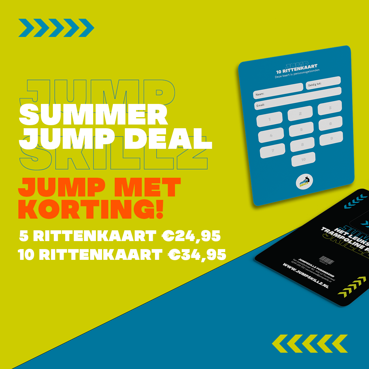 Summer Jump Deal - Jumpskillz Trampoline park